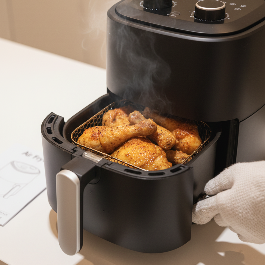 Freidora de aire 4L 1200w