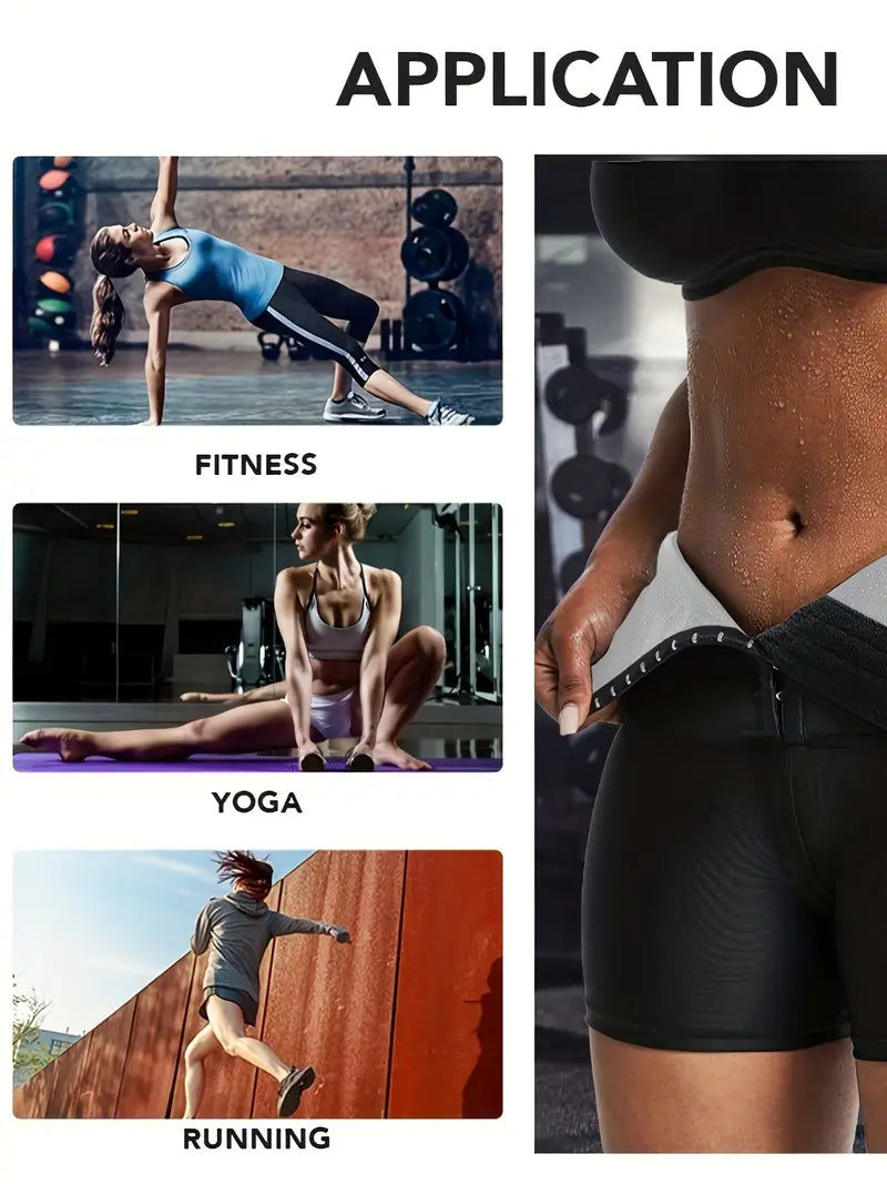 Pantalones cortos de sauna para mujer S/M