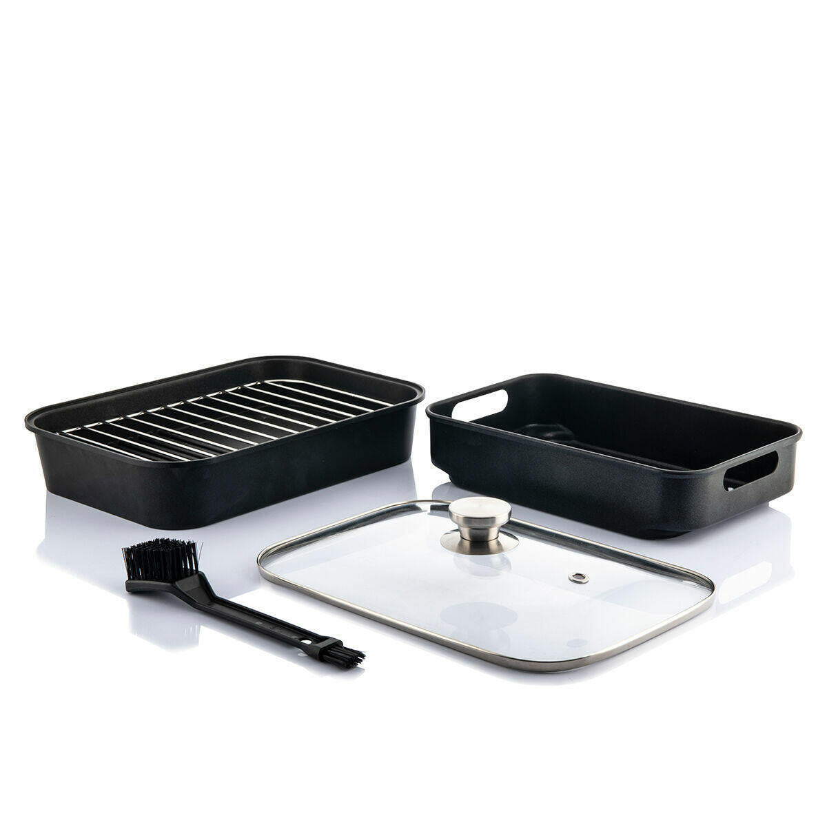 Freidora de Aire InnovaGoods Fryinn 12 en 1 con Grill – 6L / 3400W