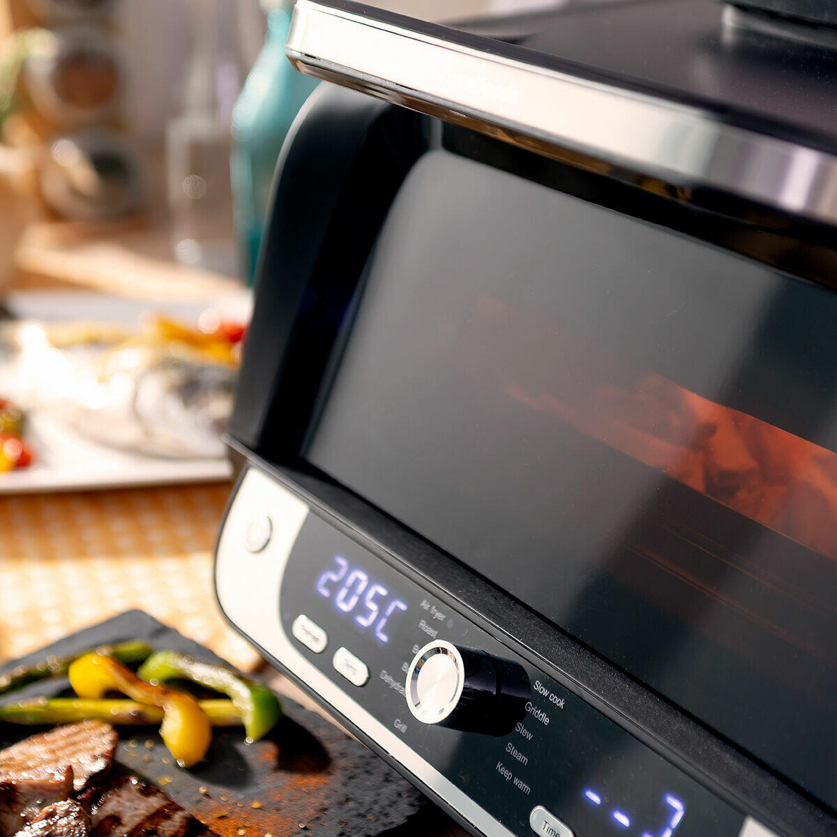 Freidora de Aire InnovaGoods Fryinn 12 en 1 con Grill – 6L / 3400W